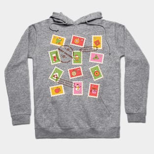 Christmas stamps Hoodie